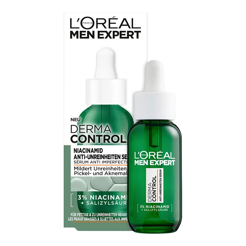L'Oréal Paris Мужская сыворотка Derma Control с ниацинамидом 30 мл