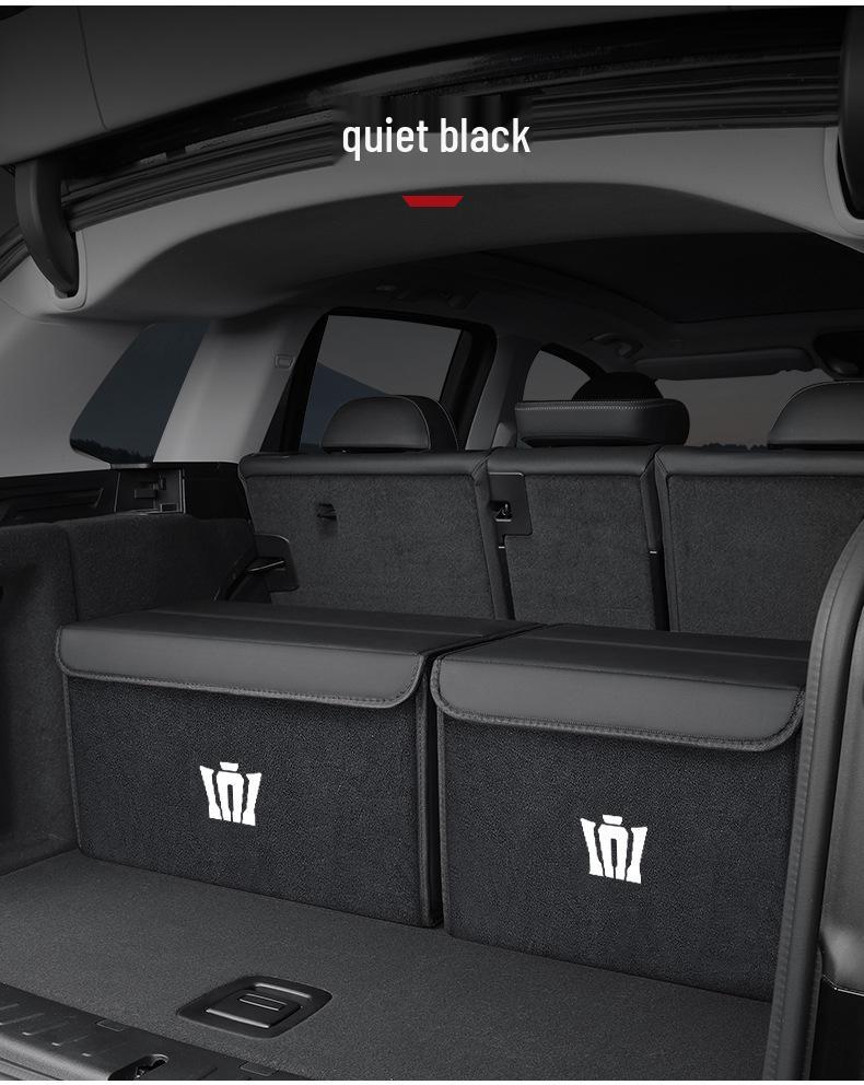 Toyota Crown Land Cruiser Trunk Organizer: Foldable Car Storage Box