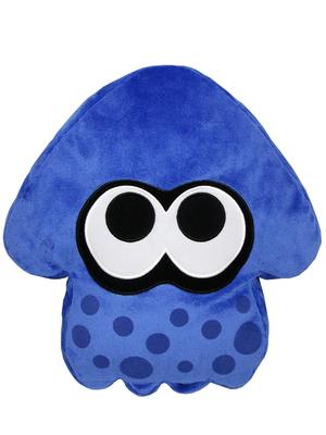 Подушка-кальмар Splatoon Высота 35 см Синяя