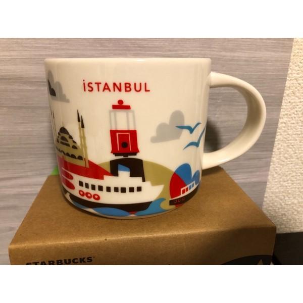 Starbucks Coffee Mug istanbul 14oz You Are Here Collection YAH With Box