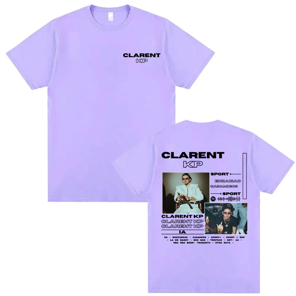 Rapper Clarent Kp Enzaciao Casamigos Album Tshirts Men Women Fashion Hip Hop Pop Music T Shirt Cotton Comfort Oversized Tshirt