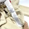 Gucci 716348XKCQD 23SS Вязаный топ с круглым вырезом и длинным рукавом в рубчик одежда свитер