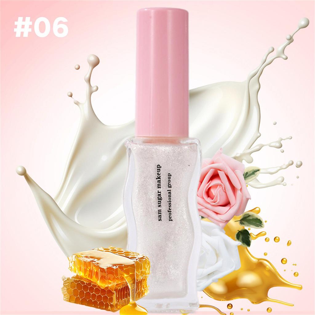 Fruit Honey Moisturizing Temperature Liquid Lipstick Honey Color Long Lasting Moistourizing Lip Makeup Lip Oil 8ml