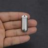 Titanium Alloy Waterproof Portable Pill Bottle - Small Sealed Outdoor Medicine Capsule Box