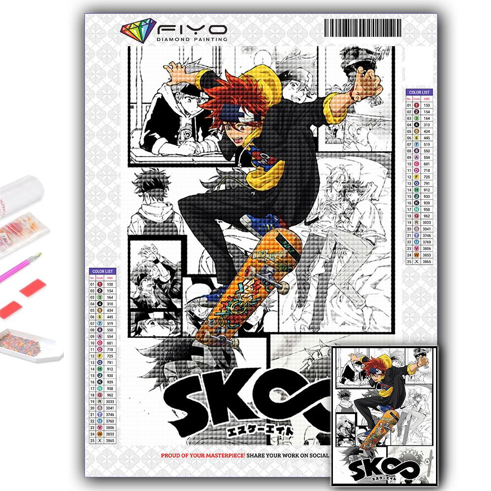 DIY 5D алмазная живопись аниме постер набор для вышивки крестом полная дрель вышивка мозаика художественная картина стразы подарок