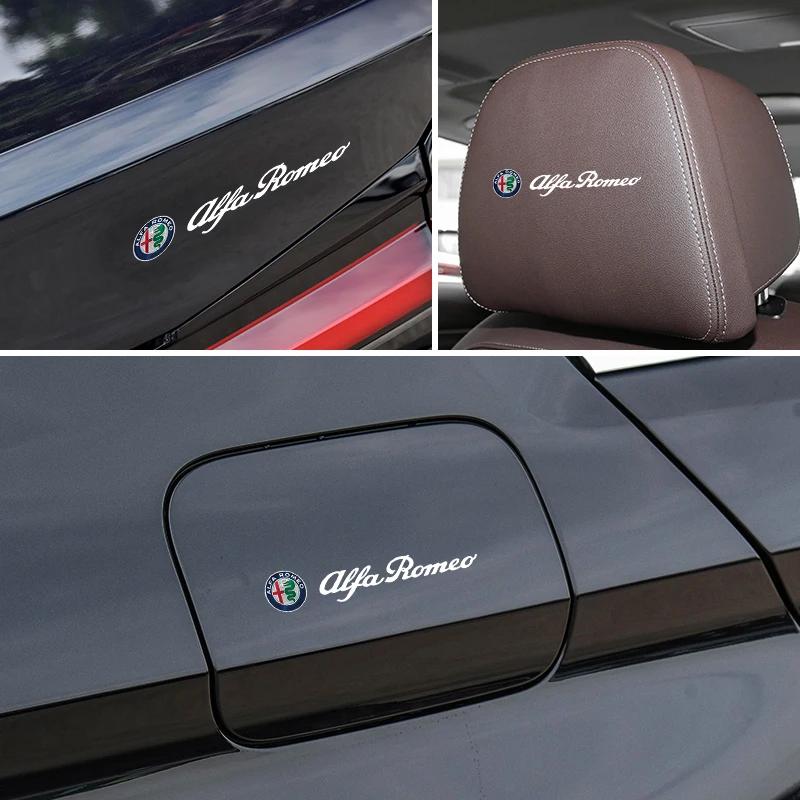 ESCF9 For Alfa Romeo 159 Giulietta Giulia Mito Stelvio Brera Spider Car Goods Brake Caliper Badge Sticker Decoration Sticker Decal