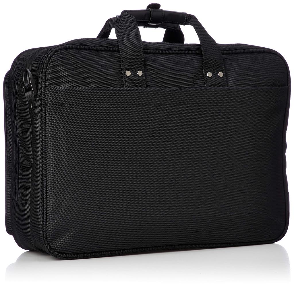 Business Casual Bag B4 Compatible Polyester Water Repellent Black [Gatsby]