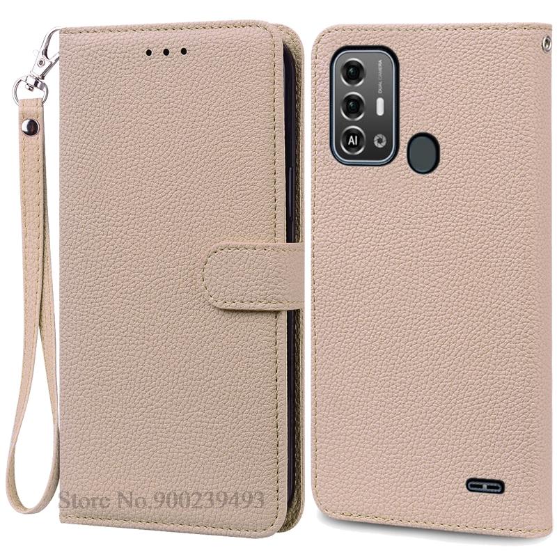 For ZTE Blade A53 Pro Case Soft Silicone Wallet Leather Case For ZTE Blade A53 Pro Case Flip Cover Coque Fundas