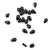 20pcs Black Carp Fishing Method Feeder Quick Change Beads Terminal Tackle(11mm)