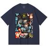 230 Gsm 100% Cotton Fire Force V2 Print Unisex Heavy Cotton T Shirt
