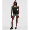 Lululemon Wunder Train High Rise Short 6  Dark Forest