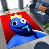 Игровой 3D ковер R-Rainbow F-Friends Мультяшный Арт для Спальни Гостиной Дивана Дома, Входной коврик, Большой Нескользящий коврик для детской игровой