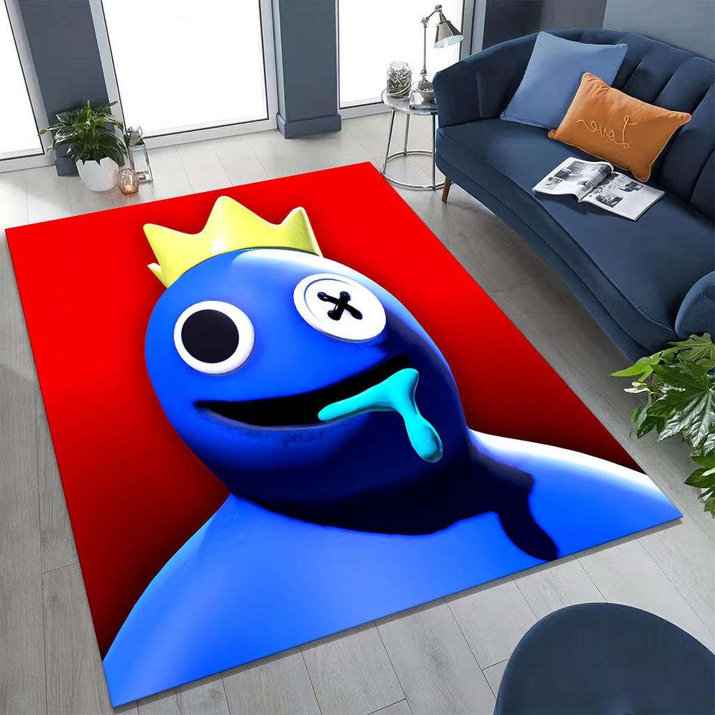 Игровой 3D ковер R-Rainbow F-Friends Мультяшный Арт для Спальни Гостиной Дивана Дома, Входной коврик, Большой Нескользящий коврик для детской игровой