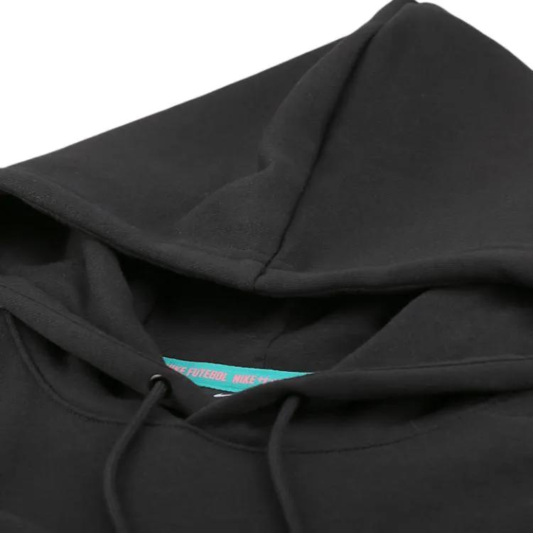 Nike Sweatshirts Men's Black Hooded Thickened Regular (Unisex) Sweatshirts CT2012 011