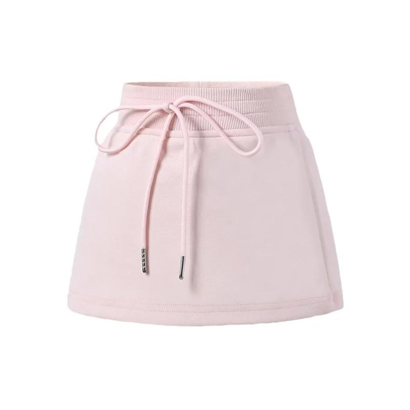 Kids Skirts for Girls Casual Sport High Waist A-line Slimming Spring Summer Skirt Pink Teenage Children Skirt 10 12 13 Years