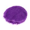 Solid Color Warm Wool Round Cushion Stool Pad Thickening Dining Chair Cushion