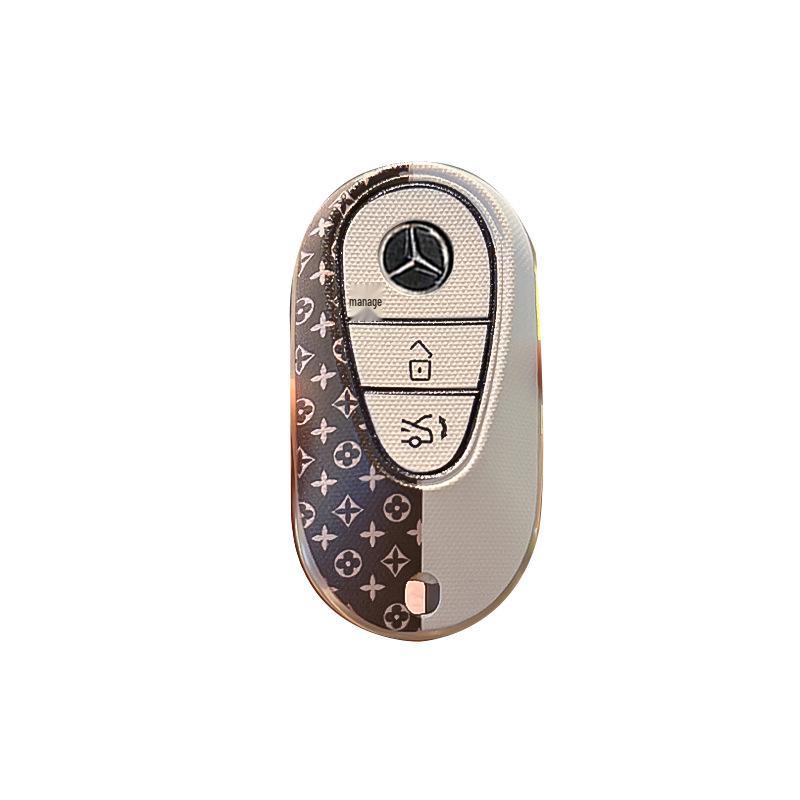 Чехлы для ключей Mercedes-Benz: Подходит для нового C-класса C260L/C200L, S-класса S400L/S450L и Maybach