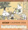 Настенный квадратный календарь Sunstar Stationery Moomin 2026 (799629)