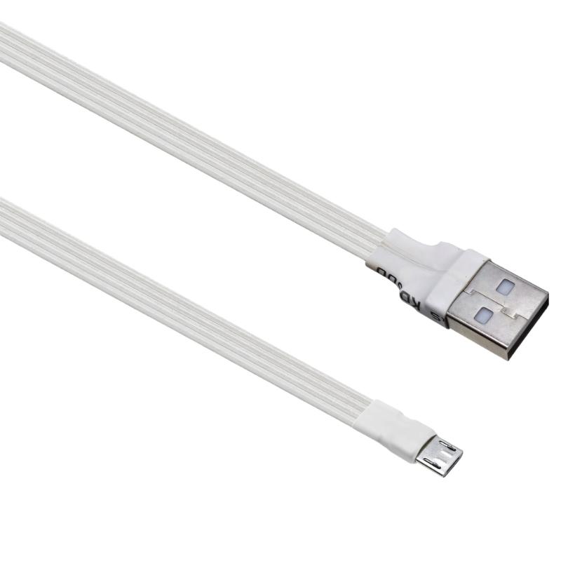 USB на USB 5-контактный Плоский Резиновый Зарядный Кабель Прямой Угловой Разъем Тонкий Гибкий Шнур Для Телефона Планшета Камеры