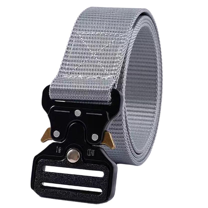 6 цветов Мужской военный тактический ремень Унисекс Магнитная пряжка Быстросъемный Нейлоновый Мягкий ремень Женский Инструментальный Тренировочный ремень для брюк