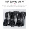 Detachable Nylon Cable Ties Multicolor Zip Ties Self Locking Self-Locking Cable Ties  Home Use