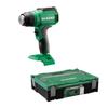 RH18DA 18V Cordless Heat Gun with Adjustable Airflow 3 Battery and Charger Sold Case Included (NNP) Temperature, Control, Nozzles, Separately,