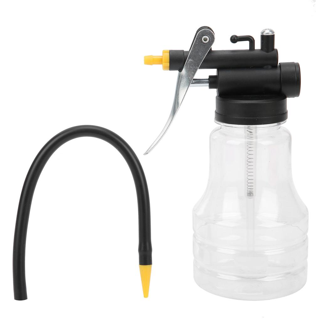 Machine Oil Pot High Pressure Home Manual Transparent Oiler Filling Equipment 250mlLong Tube