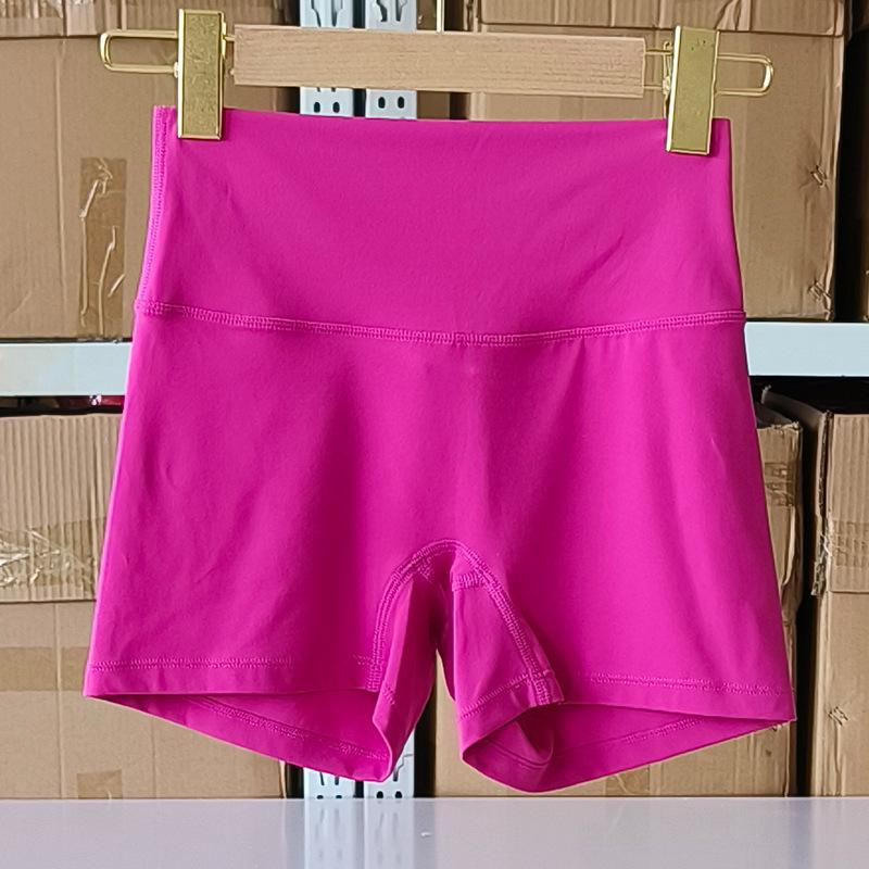 Женские шорты для йоги с высокой посадкой, нейлон, облегающие, высокая эластичность