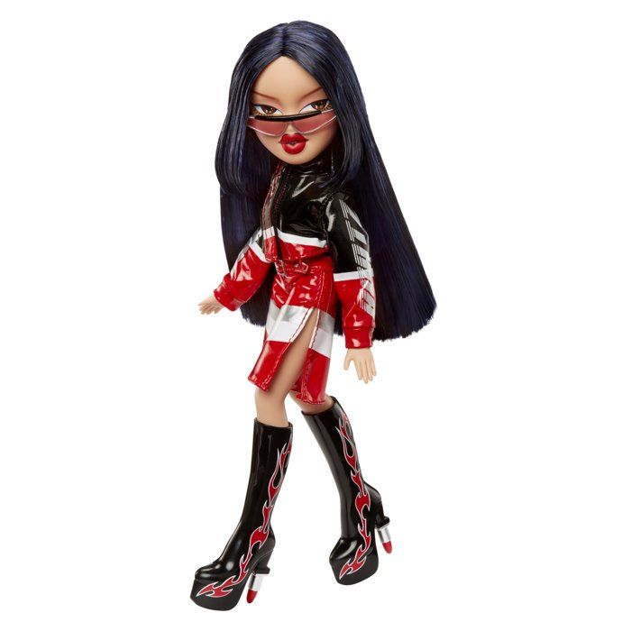 BRATZ - Bratz Scorchin' Jade - 1 poupée Mannequin - Tenue et Accessoires - Poupées inspirées de la Moto - Des 6 ans