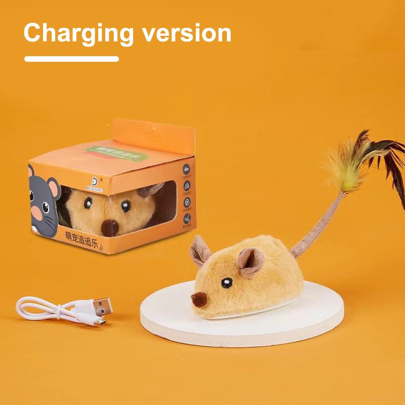 Creative Remote Control Simulated Mouse Toys Interactive Cat Toys Mouse Moving Cat Toys Funny Pet Cats Toys Pet Supplies