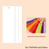 Kraft Paper Flashcard Set - DIY English Memory Cards for Notes, Journals & Doodles