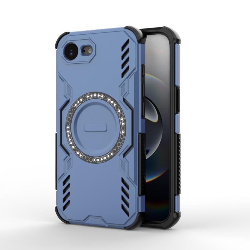 Для iPhone 16e Чехол-накладка для телефона iPhone 16e Capas Противоударный Кольцевая Магнитная Адсорбция Беспроводная Зарядка Задняя Крышка Fundas iPhone 16e