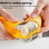 Banana Slicer Stainless Steel Manual Food Slicer Multifunctional Strawberry Cucumber Carrot Egg Cutter for Home Outdoor