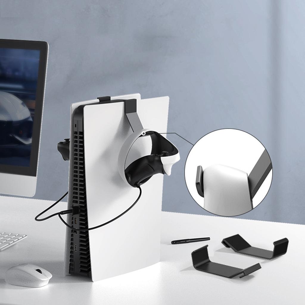 Держатель дисплея для контроллеров VR Кабель для зарядки для PS5 VR2 Крепление для дисплея Устойчивое крепление для виртуальной реальности