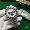 Мужские автоматические часы Rolex Victoria Beckham Panda Daytona Ледяно-голубые