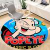 1pc Popeye Office Round Area Rug,Bedroom Living Room Home Decor, Room Deco a1016075