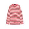 Summer New Women clothes Preppy Loose Pullover Thin Stripe Long sleeve round Neck Knit 9325010