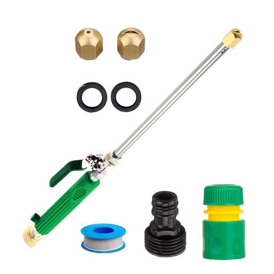 Мойка высокого давления Регулируемая герметичная конструкция Быстроразъемное соединение Нескользящая ручка Струйная насадка Мойка высокого давления с 2 сменными насадками