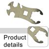 Gas Cylinder Wrench Compatible with Most Common Sizes from 13mm To 19mm