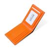 Новый мужской модный кошелек с защитой от RFID-кражи, короткий, с ручным выдвижением для карт