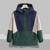 Women's Mens Lightweight Waterproof Hooded Rain Jackets Casual Fall Spring Big and Tall Jacket Raincoat Windbreaker
