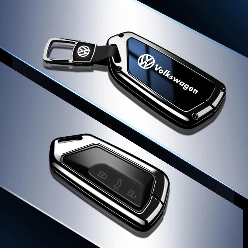 Zinc Alloy Car Remote Key Case Cover Protection Shell For VW Volkswagen ID.3 ID.4 Golf 8 2022 2023 MK8 Cupra Auto Accessories QX1
