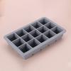 Silicone Ice Cube Tray with Lid 15 Cavity Easy Release Ice Mold for Freezer Large Ice Cubes Maker for Whiskey Cocktails