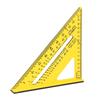 Плотницкий треугольник 7 дюймов желтый имперская метрическая системы многофункциональный стропильный угольник