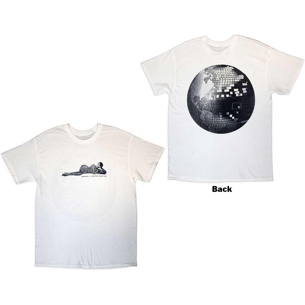 Beyoncé T-Shirt: Worldwide Renaissance Tour 2023 (Back Print) OFFICIAL NEW