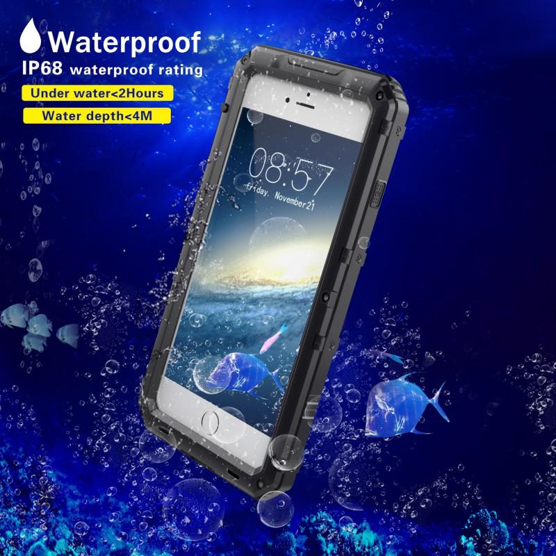 Waterproof Case IPhone 6/6S/7/8/Plus SE 2020 Shockproof Dirtproof Full Body Protective Cover