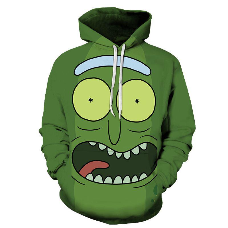 Hot And Rick Morty 3d Print Womenmen Pullover Hoodie Sweatshirt Jumper Tops