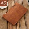 Thickened Waterproof Leather Surface Detachable Notes Booklet Student Office Planner Record Book Durable Filler Paper Binder