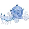 Cinderella Pumpkin Wagon (Blue) Crystal Three Dimensional Puzzle 67 Korea 3d Puzzle