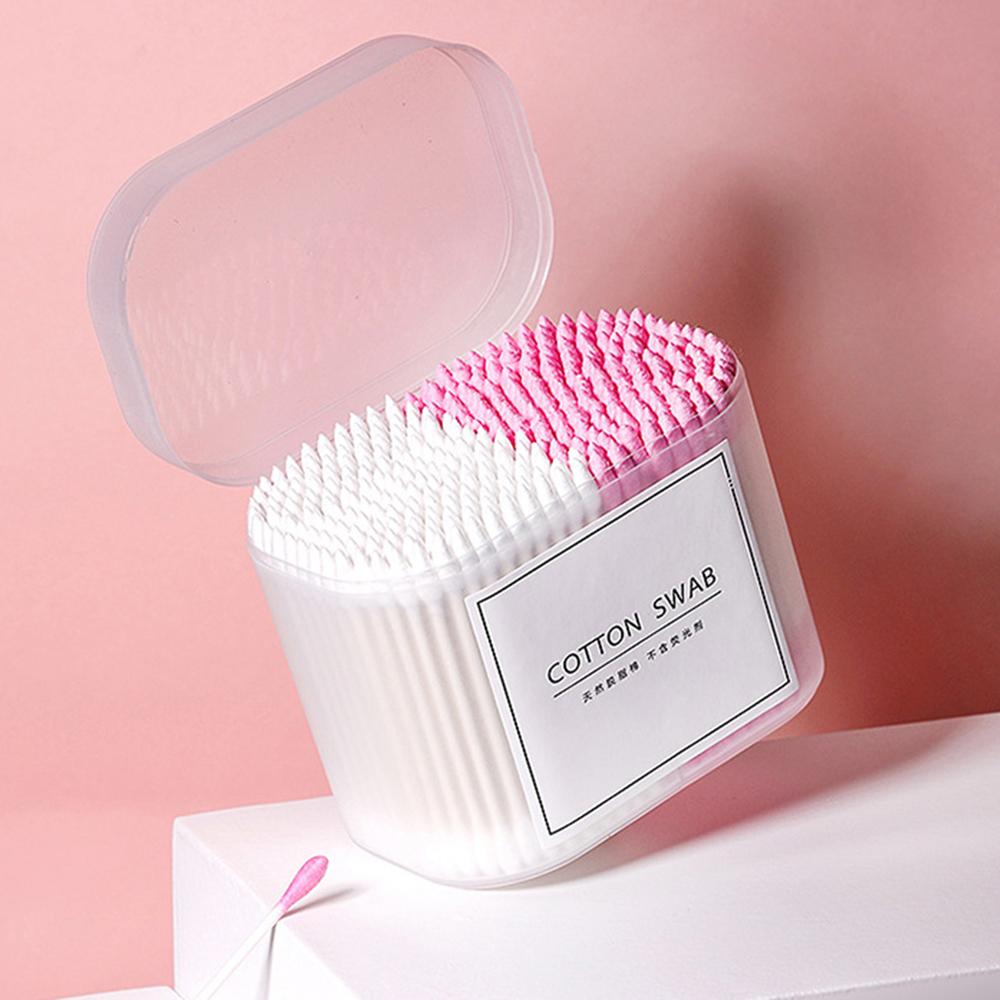 Men Women Paper stick Cotton Home Cotton Swabs Dual Heads Makeup Cotton stick Ear Cleaning Tools